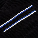 Royal Varsity Jacket - Black/Royal Blue