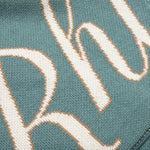 Script Logo Knit Short - Ivory/Spa