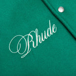 Tile Varsity Jacket - Menthol/Creme