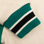 Tile Varsity Jacket - Menthol/Creme