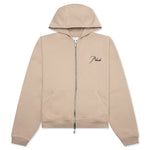 Zip Up Hoodie - Sand