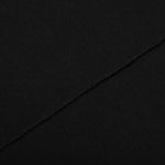 Rib Knit Logo Tee - Black