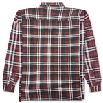 Ribbon Wide Flannel Shirt - Assorted