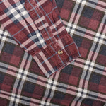 Ribbon Wide Flannel Shirt - Assorted