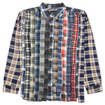 Ribbon Wide Flannel Shirt - Assorted