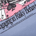 Risky Behavior Tee - Blue Granite
