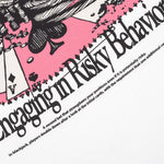 Risky Behavior Tee - Marshmallow