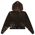 Rose Zip Hoodie - Welder Brown
