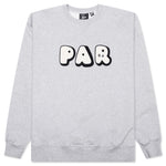 Rounded PAR Crew Neck Sweatshirt - Heather Grey