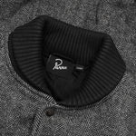 Rounded Par Varsity Jacket - Dark Grey