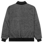 Rounded Par Varsity Jacket - Dark Grey