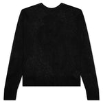 S Loose Knit Sweater - Black