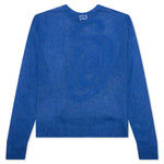 S Loose Knit Sweater - Blue