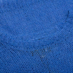 S Loose Knit Sweater - Blue
