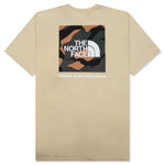 S/S Box NSE Tee - Gravel/Multi-Color