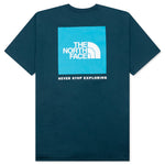 S/S Box NSE Tee - Midnight Petrol
