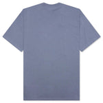 S/S Diagram Script T-Shirt - Bay Blue