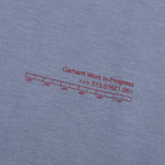 S/S Diagram Script T-Shirt - Bay Blue