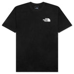S/S Lava Tee - TNF Black/Lava