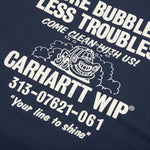 S/S Less Troubles T-Shirt - Blue/Wax