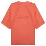S/S Panel Terry Jumper -Brick