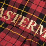 Plaid Long Sleeve Woven Shirt - Burgundy Plaid