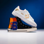 Kid's Pro Leather Ox "Space Jam" - White/White Onyx