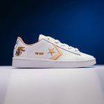 Kid's Pro Leather Ox "Space Jam" - White/White Onyx
