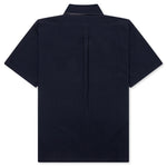 Short Sleeve Shirt with Pocket - Night Blue