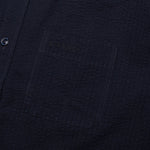Short Sleeve Shirt with Pocket - Night Blue