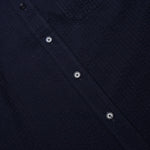 Short Sleeve Shirt with Pocket - Night Blue