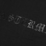 Skull Logo Knit Sweatshirt - Black