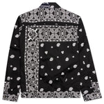 Archive Print Mix Jacket - Black/Navy