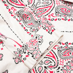 Bandana Print Blouson - Off White