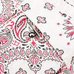 Bandana Print Shorts - Off White