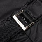 Cotton Nylon Oxford Short - Black