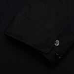 Cotton Poplin Shirt - Black