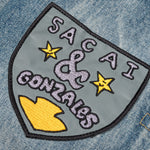 Sacai Gonz Denim Jacket - Light Blue