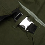 Nylon Twill Mix Pants - Khaki