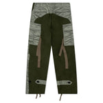 Nylon Twill Mix Pants - Khaki
