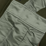Nylon Twill Mix Pants - Khaki
