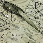 Sacai x Dr. Woo Bandana Print Shorts - Khaki