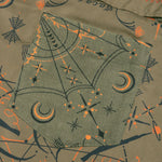 Sacai x Dr. Woo L/S Bandana Print Shirt - Khaki