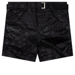 Sacai x Eric Haze / Bandana Print Shorts - Black