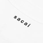 Sacai x Kaws Embroidery T-Shirt - White/Black