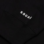 Sacai x Kaws Embroidery T-Shirt - Black/White