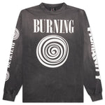 Burning L/S Tee - Black