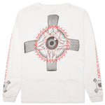 Eyeball L/S Tee - White