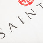 Red Circle Tee - White