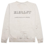 Rose Crewneck - Grey